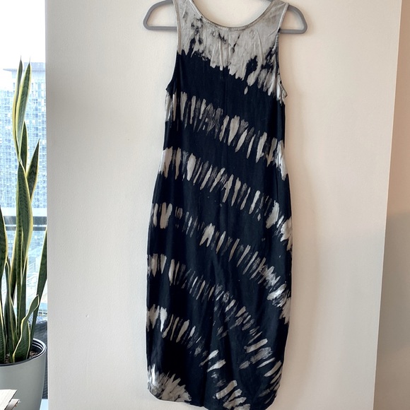 Anthropologie Saturday Sunday Aloe Tie Dye Midi Dress - Picture 7 of 9